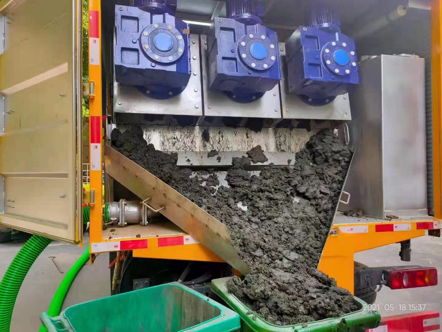 永城化粪池清掏城市维护站-泥浆净化干湿分离处理